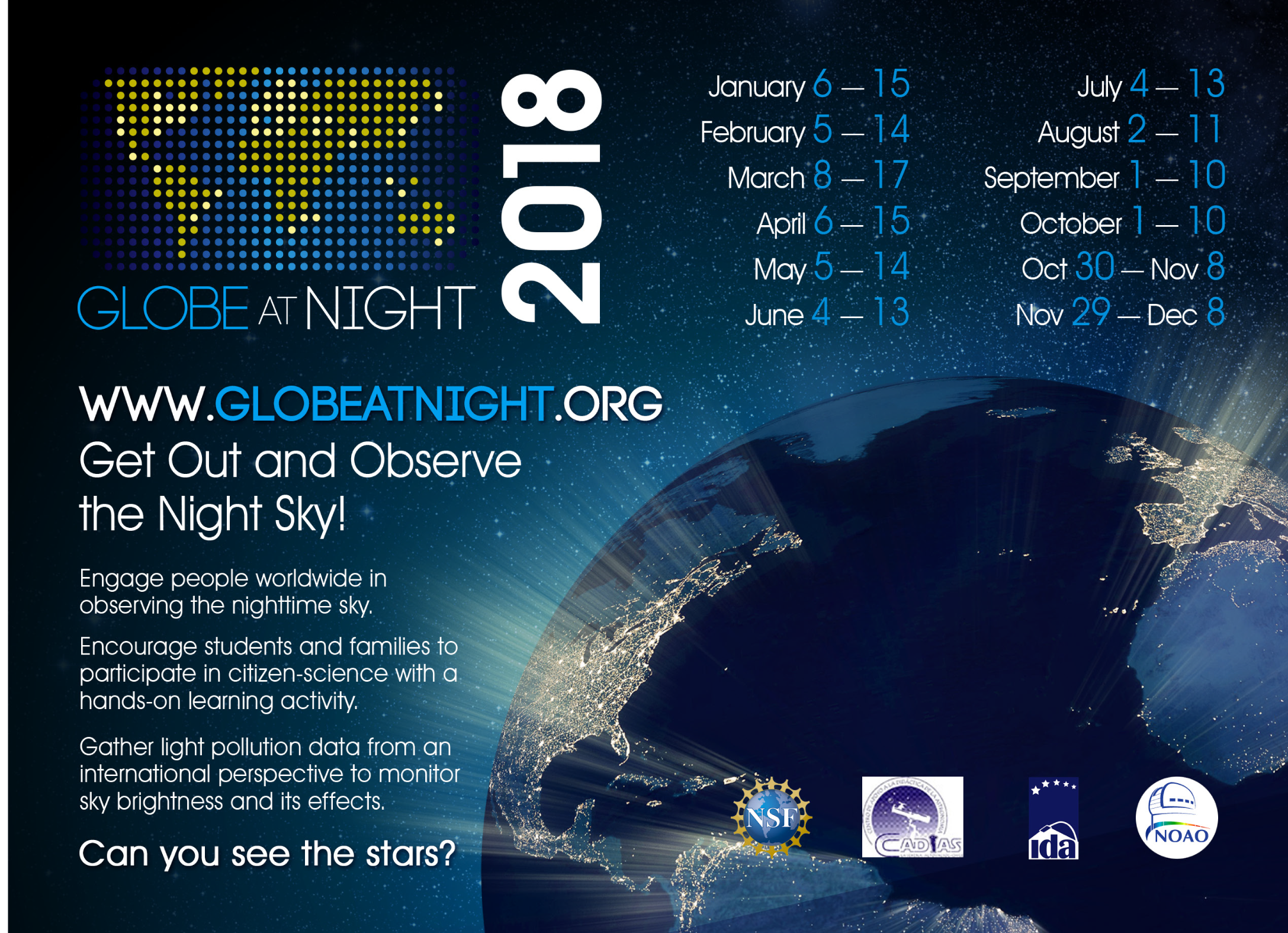 2018 Globe at Night 2018 Globe at Night Thumbnail