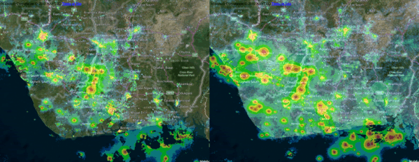 Eyes In The Sky: Exploring Global Light Pollution With Satellite Maps ...