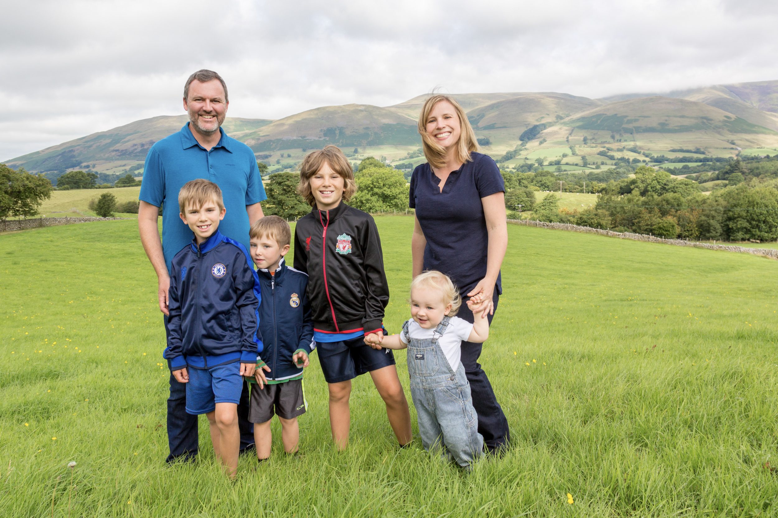 Ruskin and family