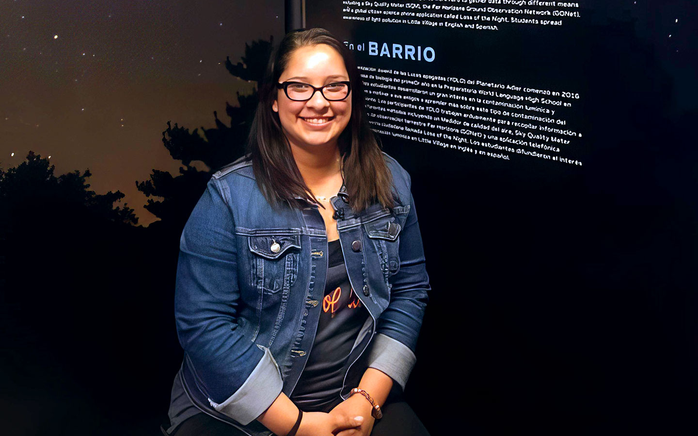 DarkSky Advocate Rosalía Lugo opens teens’ eyes to light pollution in Chicago