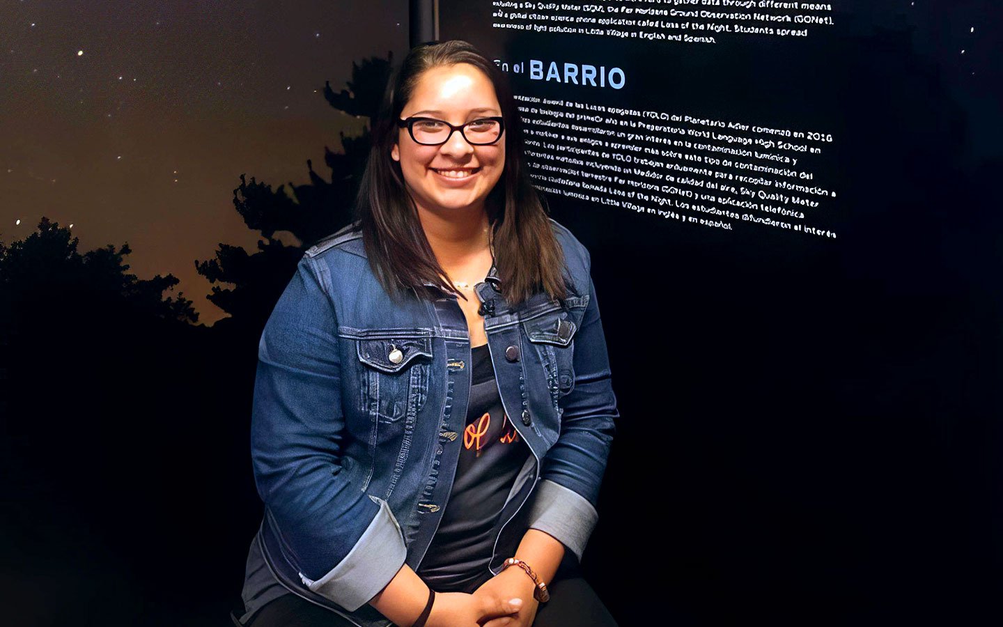 DarkSky Advocate Rosalía Lugo opens teens’ eyes to light pollution in Chicago