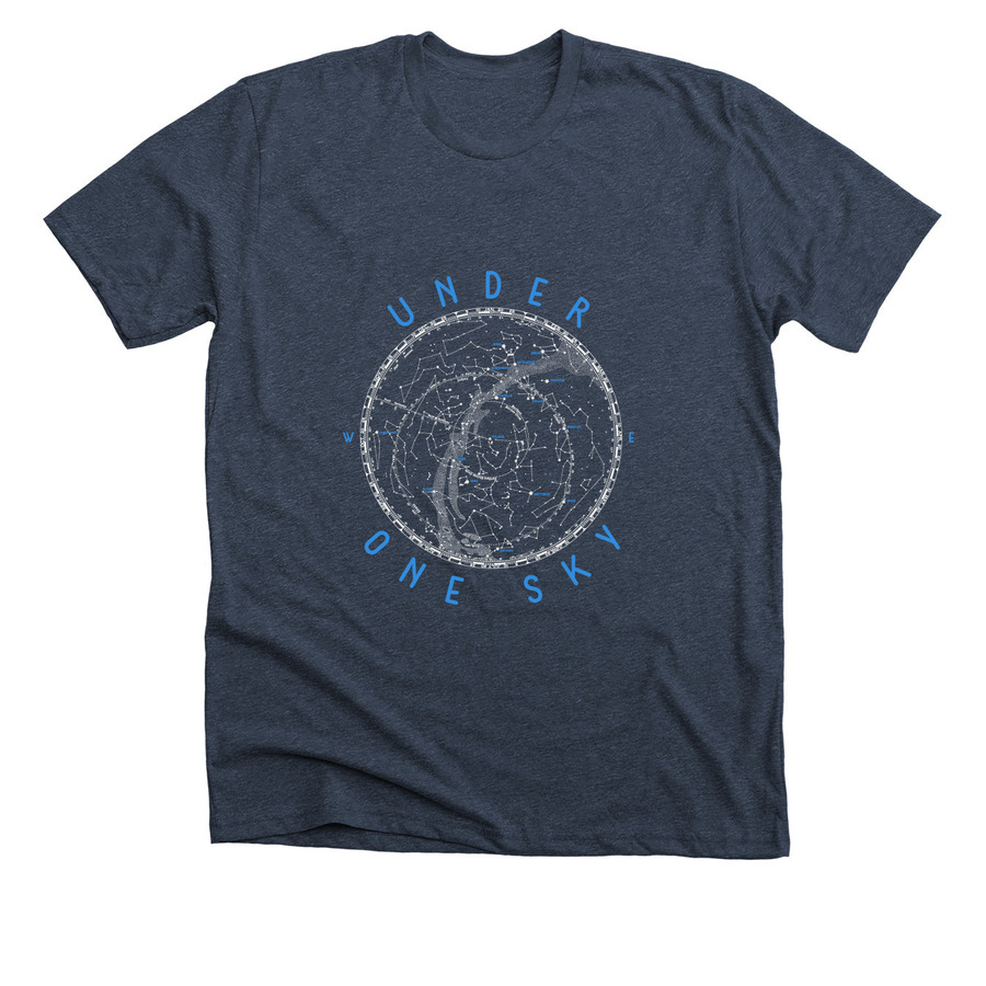 Under One Sky T-Shirt Blue