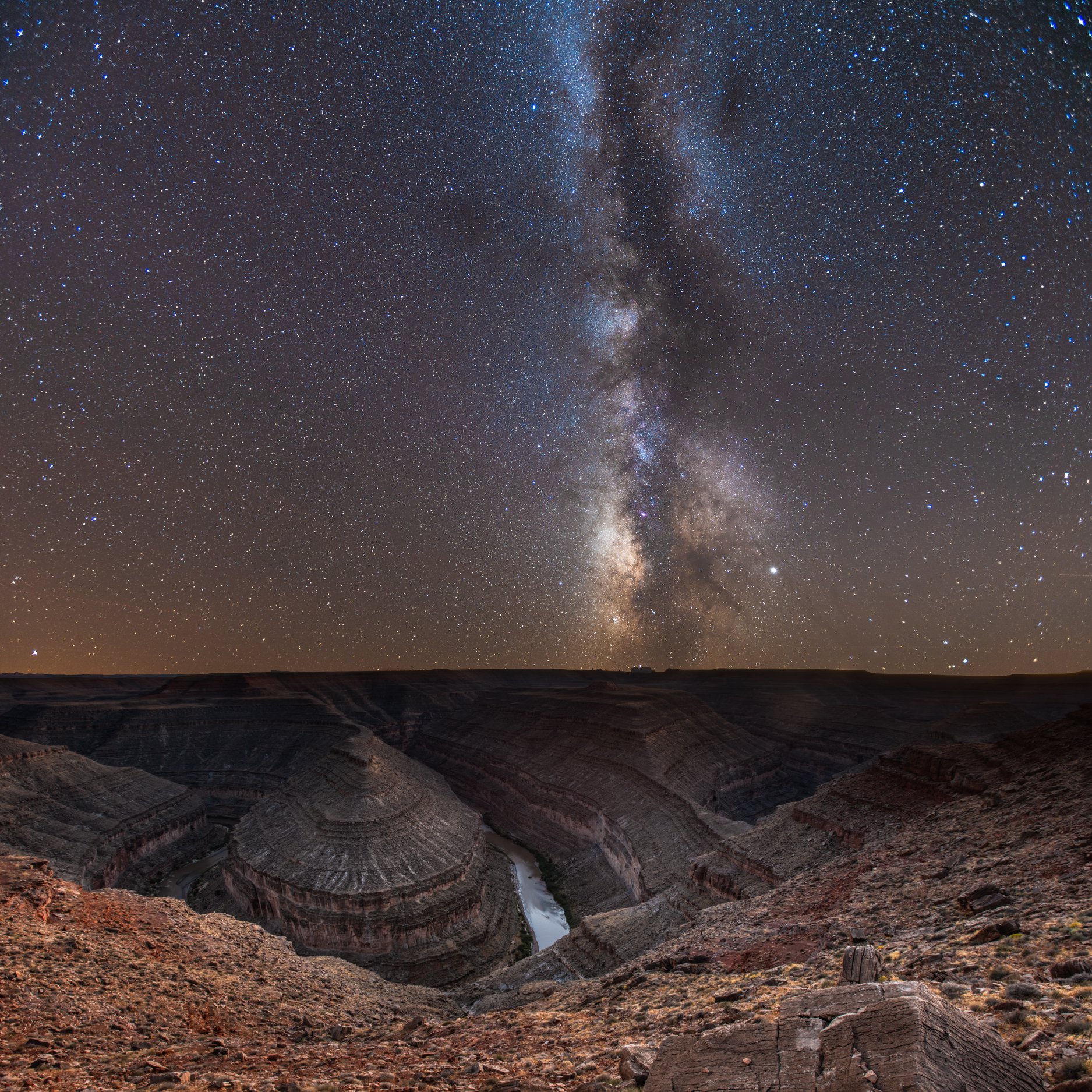 Goosenecks Dark Skies