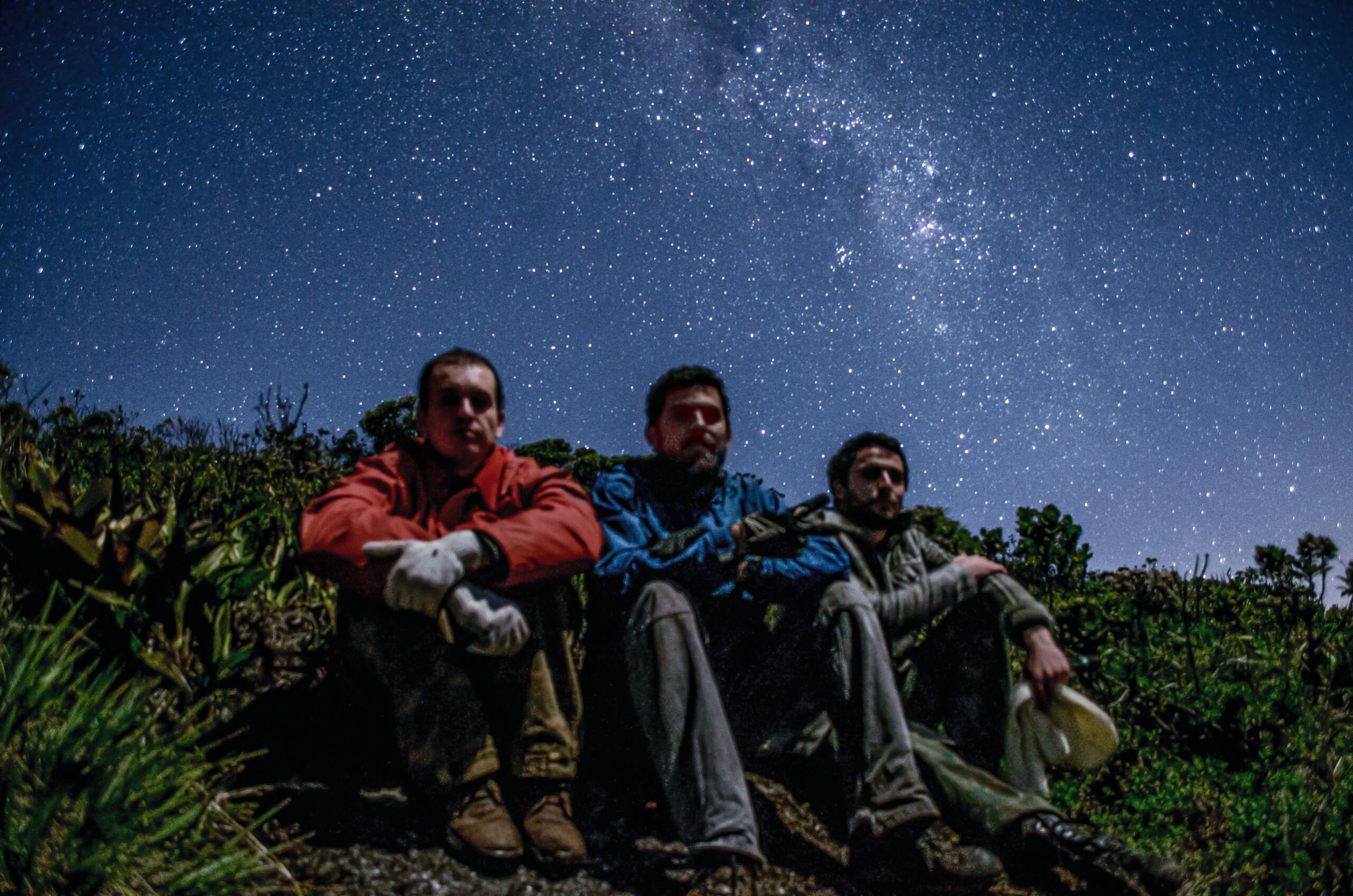 The night sky above Desengano State Park.