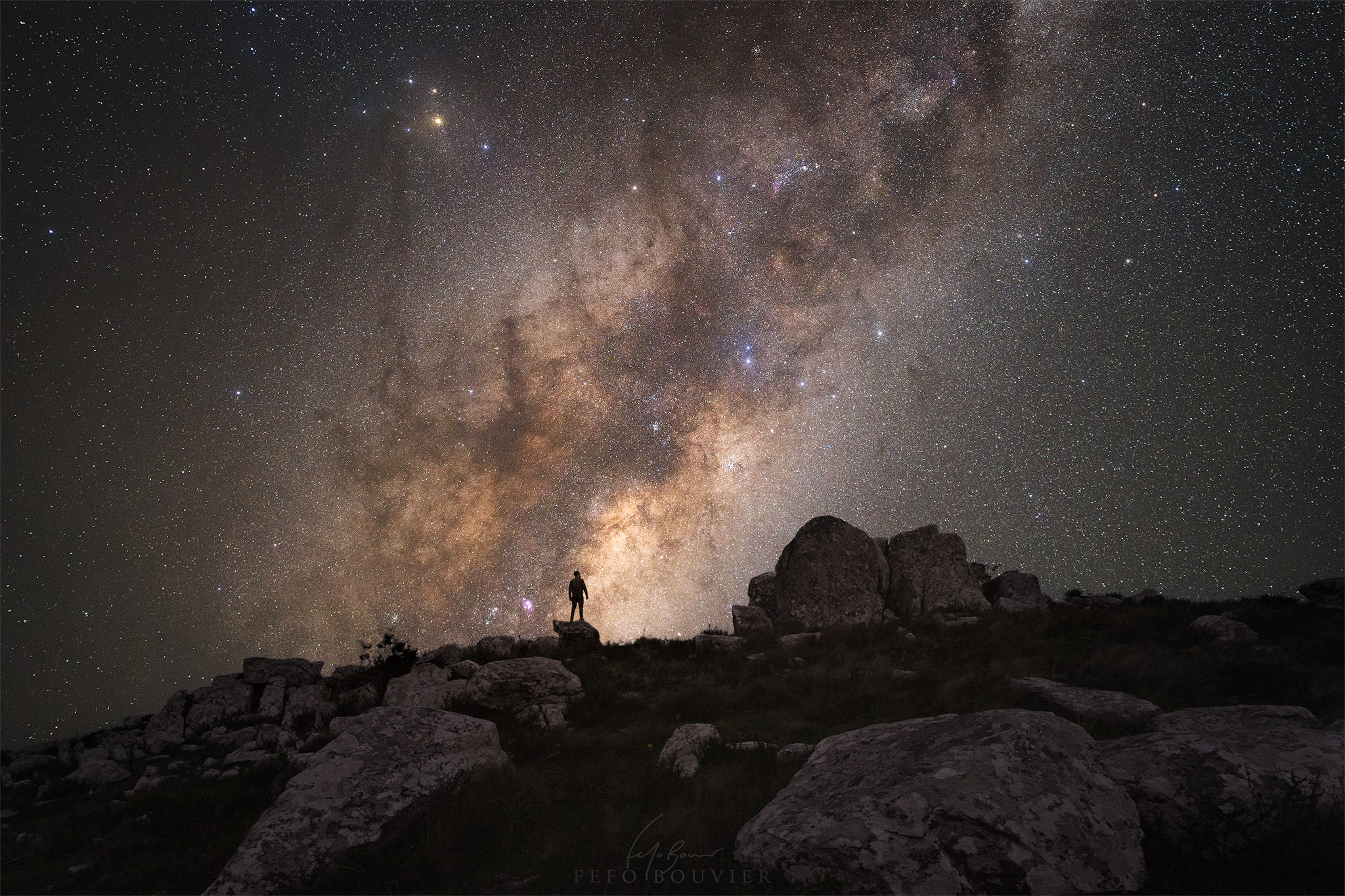 SCHAWE Starry sky in Alcantara or leather