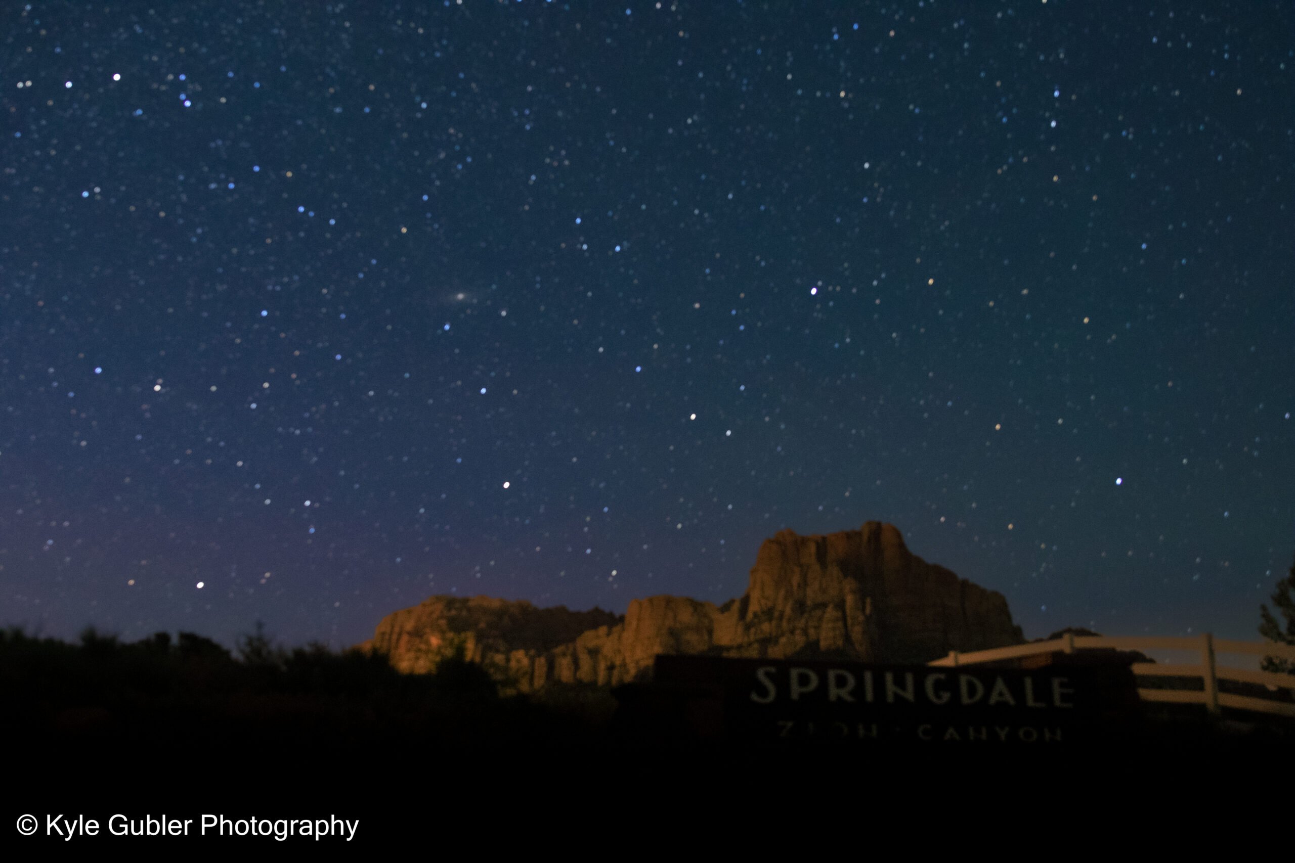 Springdale, Utah becomes Utah's twentieth International Dark Sky Place