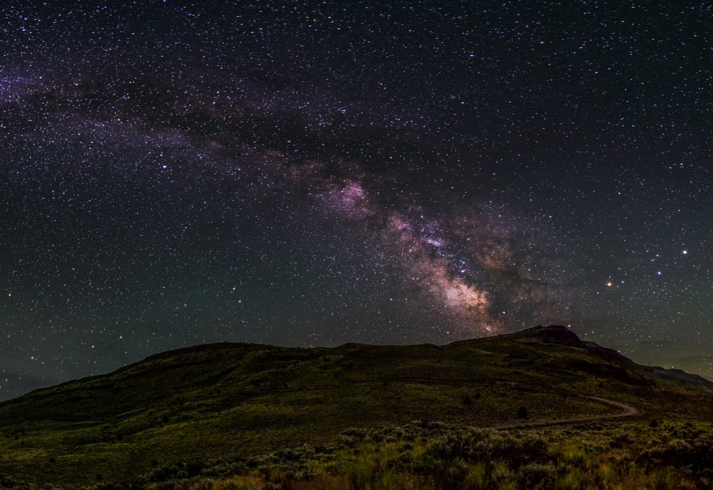 A star-filled night over Oregon Outback International Dark Sky Sanctuary